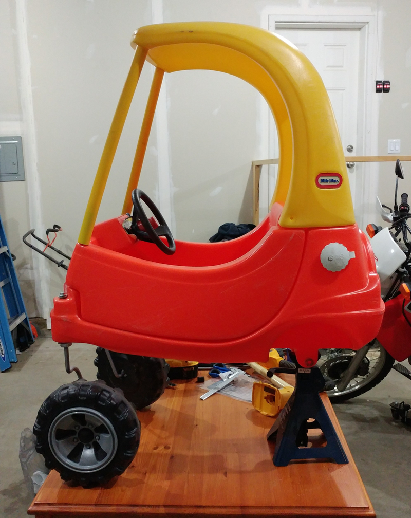 Illustration for article titled Cozy Coupe Build #3